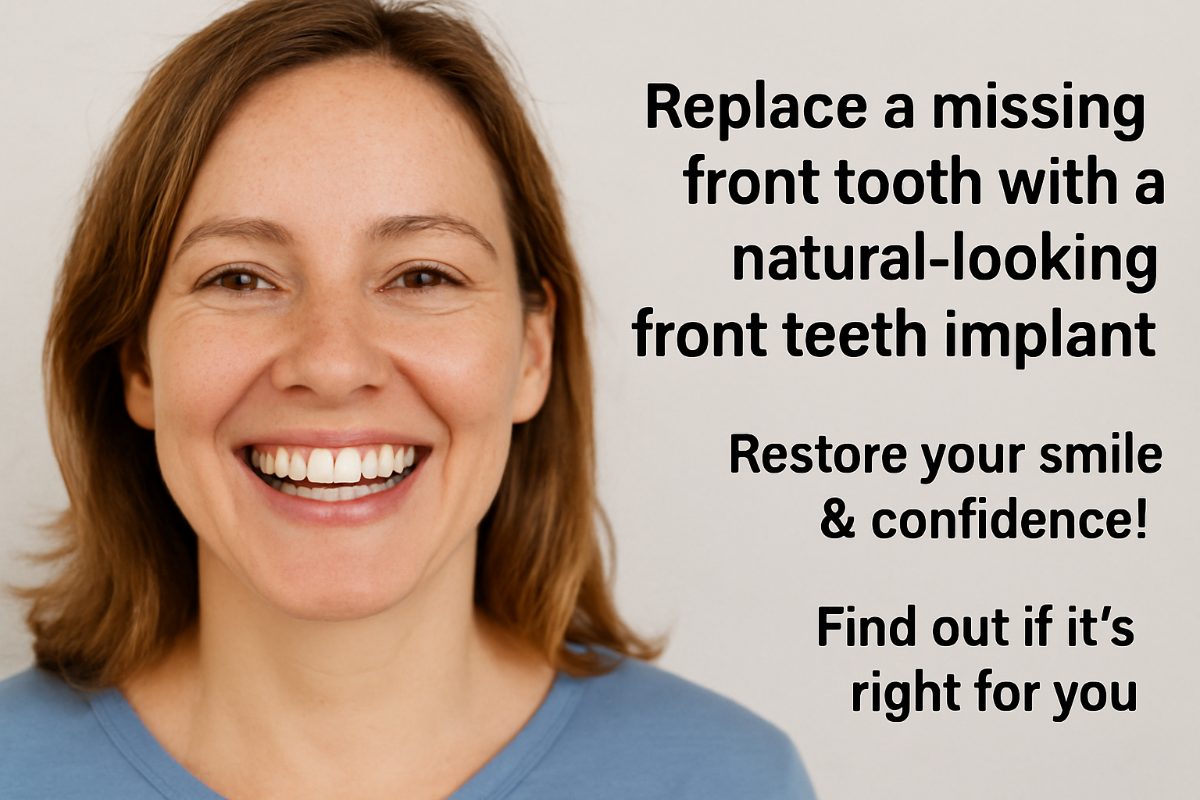 What To Expect With A Front Teeth Implant Procedure